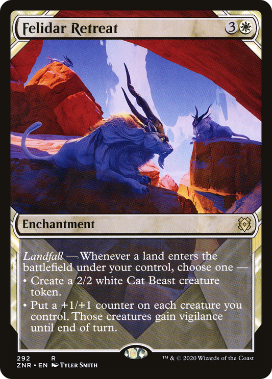 Felidar Retreat (Showcase) [Zendikar Rising] Foil