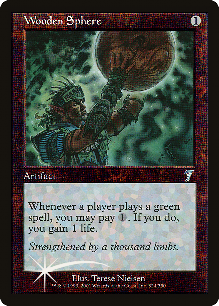 Wooden Sphere (324) - Seventh Edition