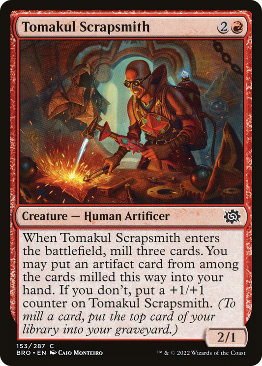 Tomakul Scrapsmith [The Brothers' War] Foil