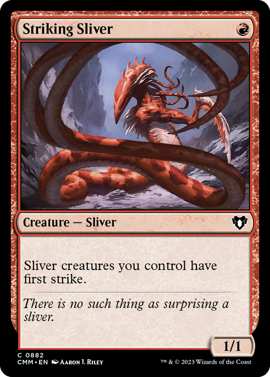 Striking Sliver [Commander Masters]