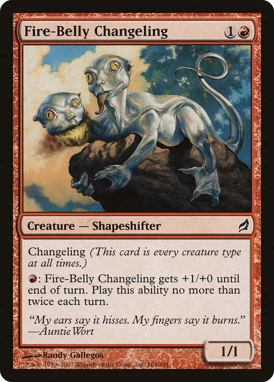 Fire-Belly Changeling [Lorwyn] Foil