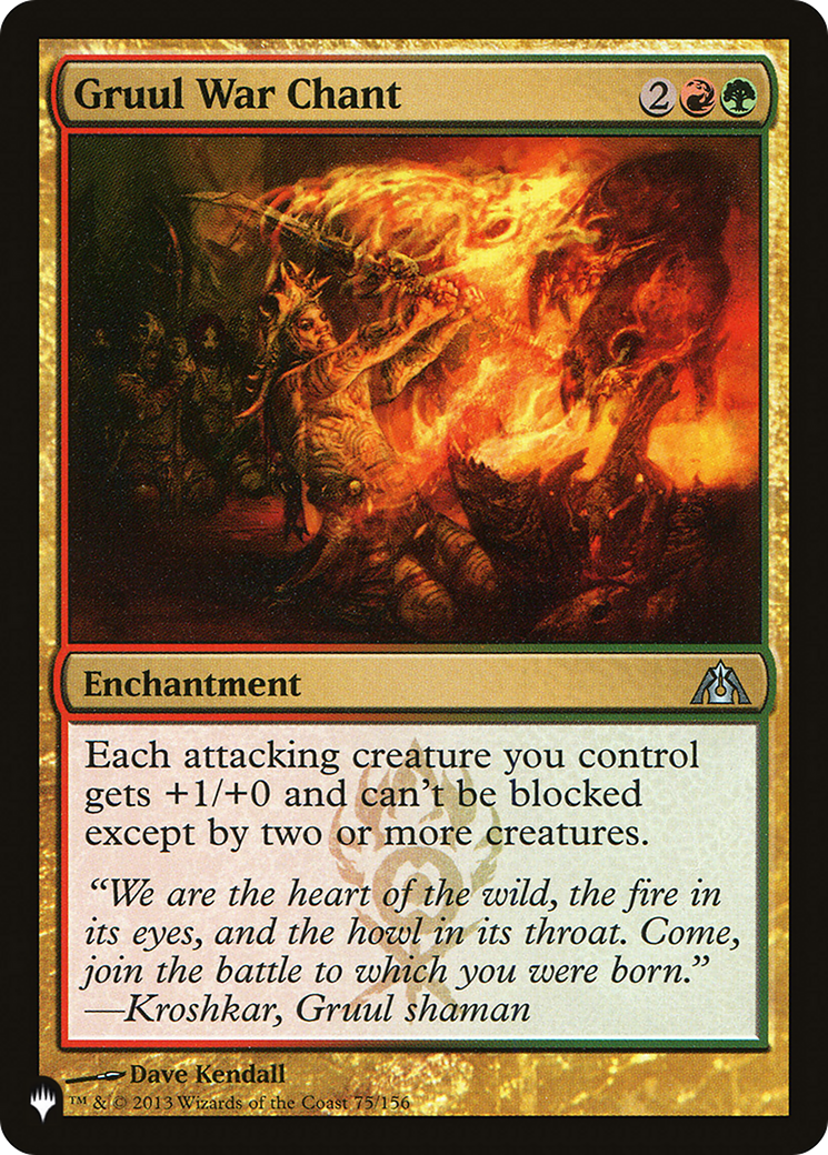 Gruul War Chant (DGM-75)