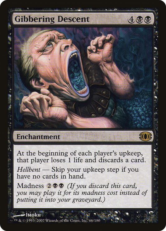 Gibbering Descent [Future Sight] Foil