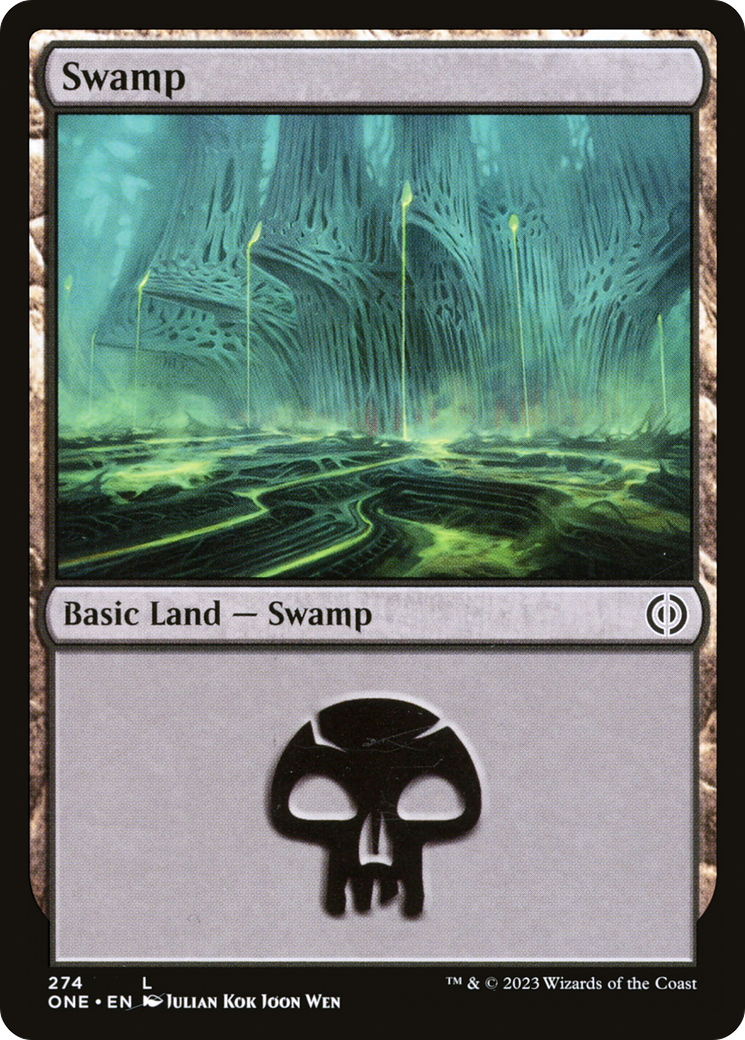 Swamp (274) [Phyrexia: All Will Be One] Foil