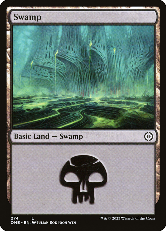 Swamp (274) [Phyrexia: All Will Be One] Foil