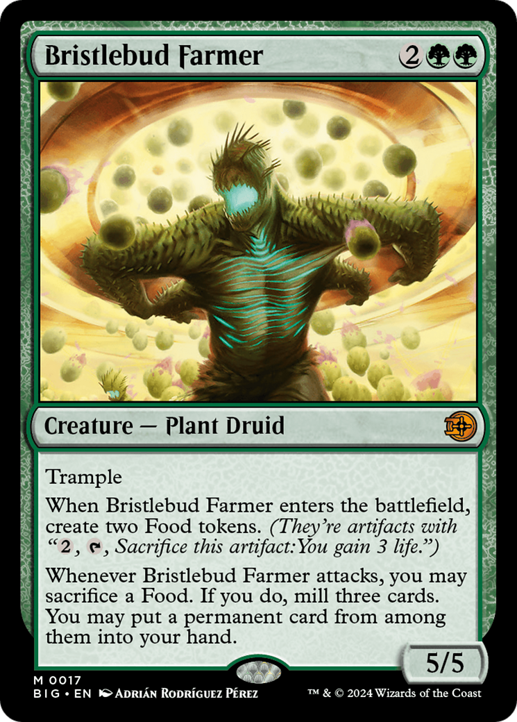 Bristlebud Farmer [Outlaws of Thunder Junction: The Big Score] Foil