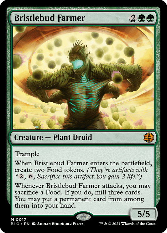 Bristlebud Farmer [Outlaws of Thunder Junction: The Big Score] Foil