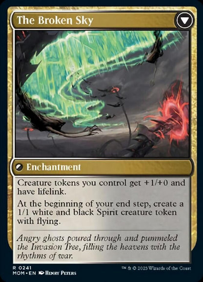 Invasion of Tolvada // The Broken Sky [March of the Machine] Foil