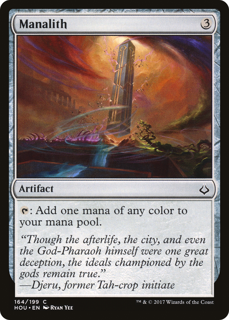 Manalith [Hour of Devastation] Foil