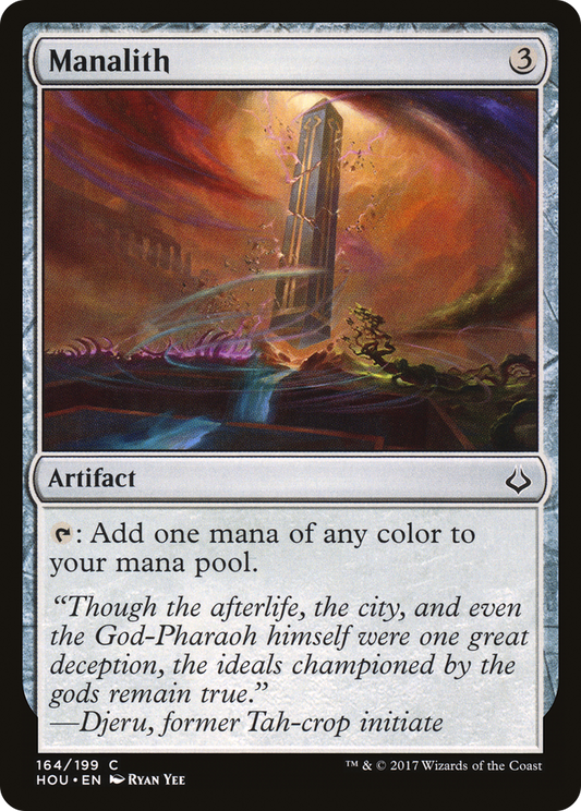 Manalith [Hour of Devastation] Foil