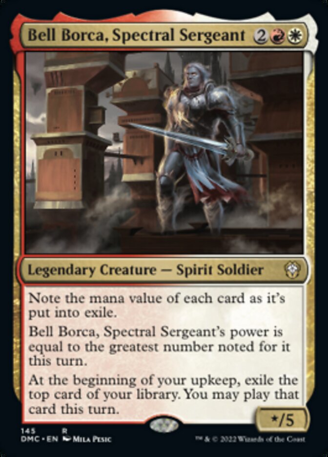 Bell Borca, Spectral Sergeant [Dominaria United Commander] | Silver Goblin