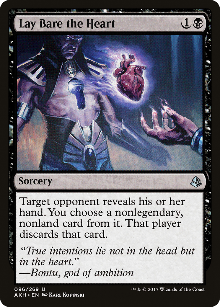 Lay Bare the Heart [Amonkhet] Foil