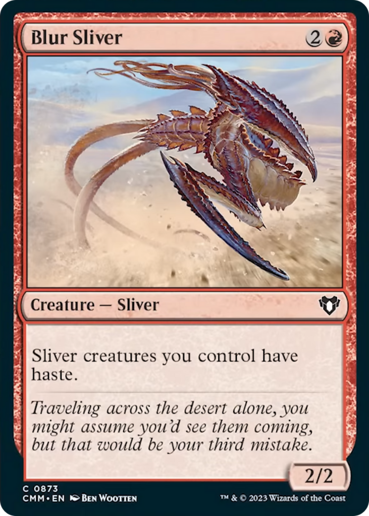 Blur Sliver [Commander Masters] | Silver Goblin