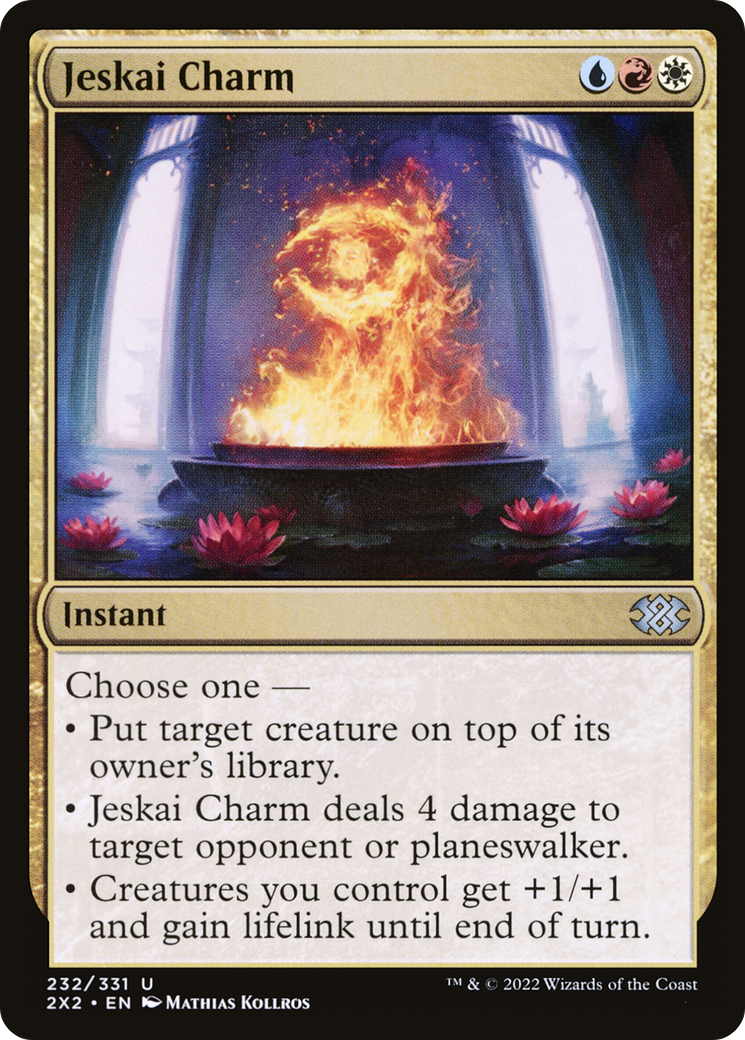 Jeskai Charm [Double Masters 2022] Foil