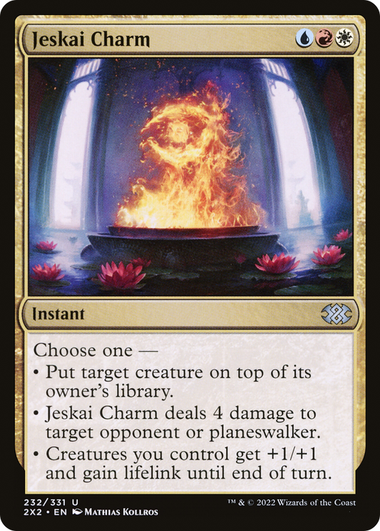 Jeskai Charm [Double Masters 2022] Foil