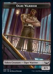 Ogre Warrior // Angel Double-Sided Token [Streets of New Capenna Tokens] | Silver Goblin