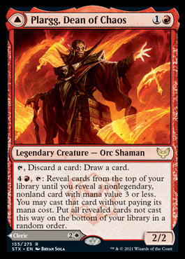 Plargg, Dean of Chaos // Augusta, Dean of Order [Strixhaven: School of Mages] Foil