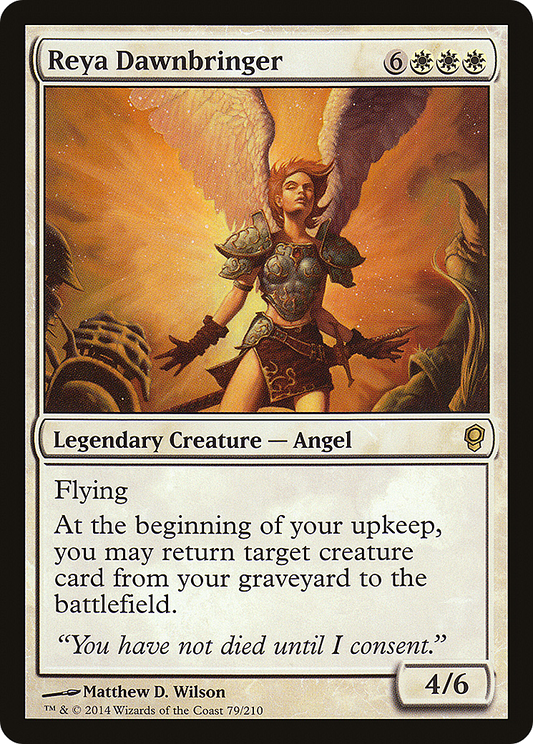 Reya Dawnbringer [Conspiracy] Foil