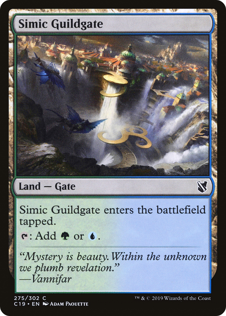 Simic Guildgate [Commander 2019] | Silver Goblin