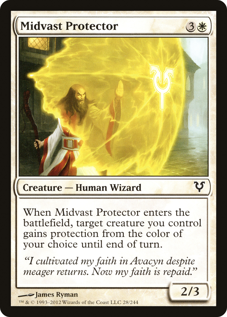Midvast Protector [Avacyn Restored] Foil