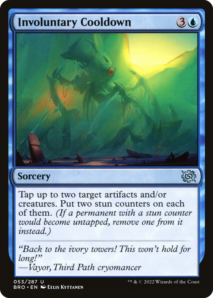 Involuntary Cooldown [The Brothers' War] Foil