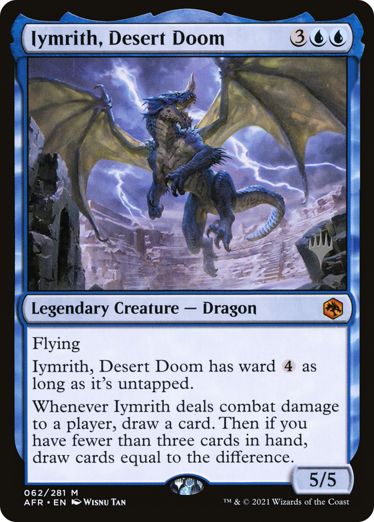 Iymrith, Desert Doom (Promo Pack) [Dungeons & Dragons: Adventures in the Forgotten Realms Promos] Foil