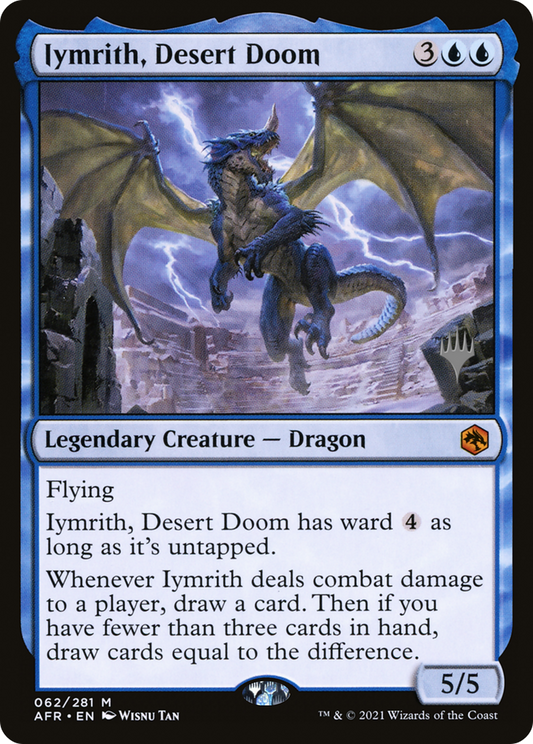 Iymrith, Desert Doom (Promo Pack) [Dungeons & Dragons: Adventures in the Forgotten Realms Promos] Foil