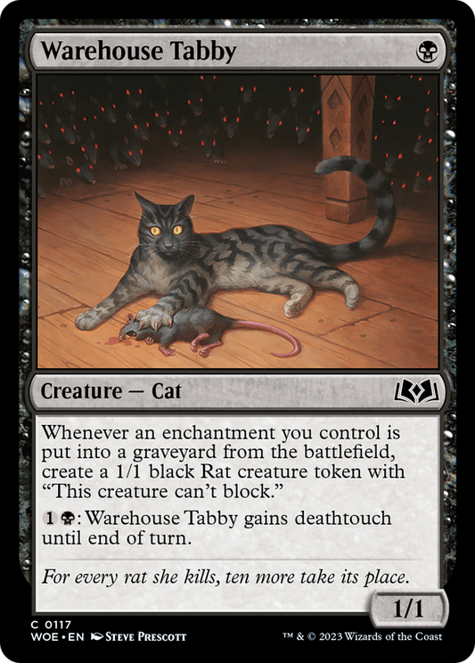 Warehouse Tabby [Wilds of Eldraine] Foil