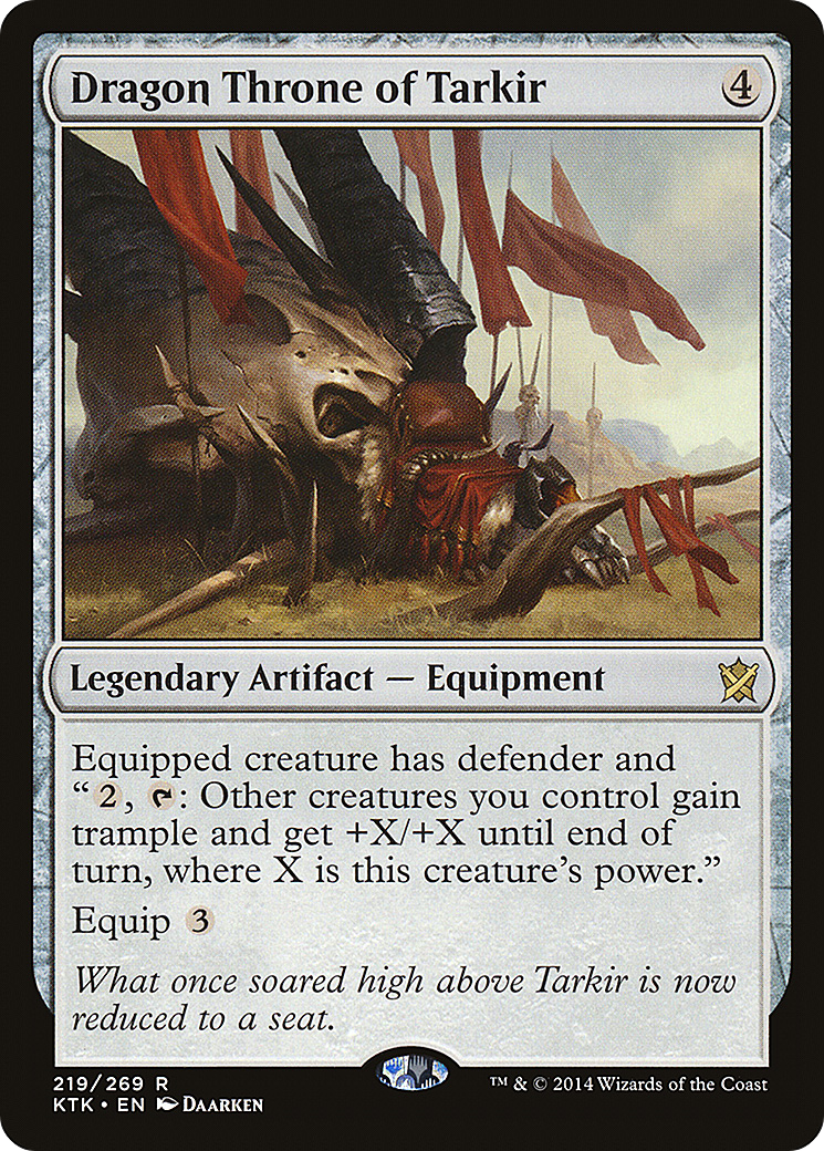 Dragon Throne of Tarkir [Khans of Tarkir] Foil