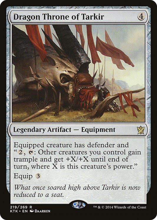Dragon Throne of Tarkir [Khans of Tarkir] Foil