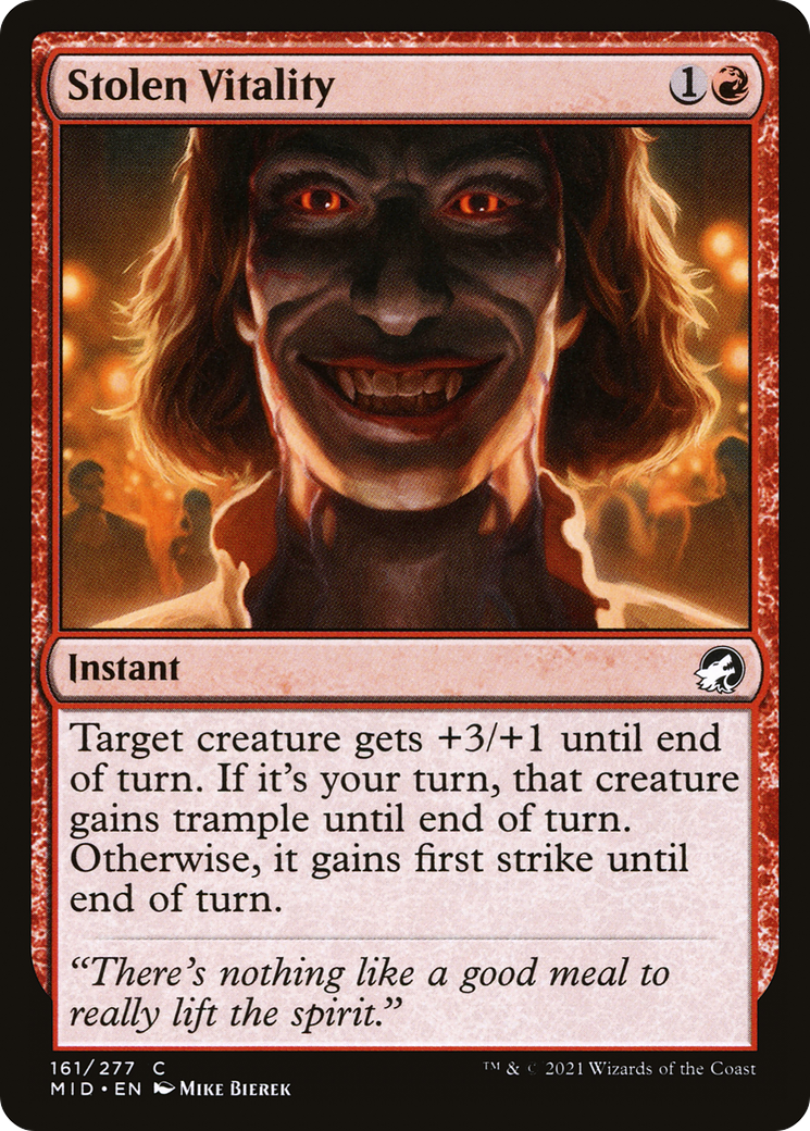 Stolen Vitality (161) - Innistrad: Midnight Hunt