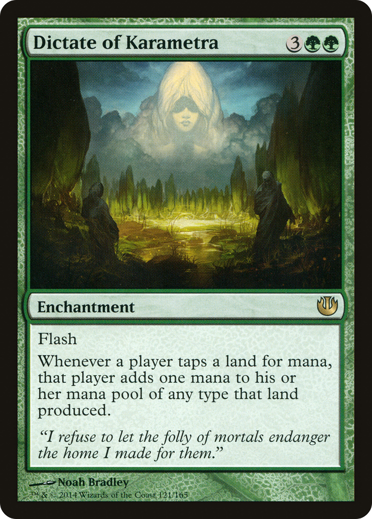 Dictate of Karametra [Journey into Nyx] Foil