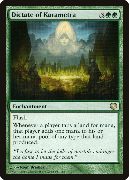 Dictate of Karametra [Journey into Nyx] Foil