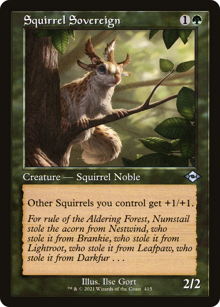 Squirrel Sovereign (Retro) (415) - Modern Horizons 2