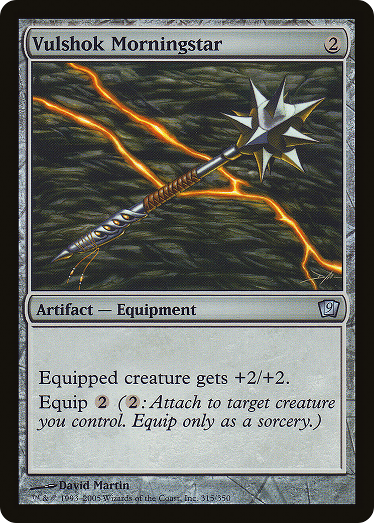 Vulshok Morningstar (315) Foil - Ninth Edition