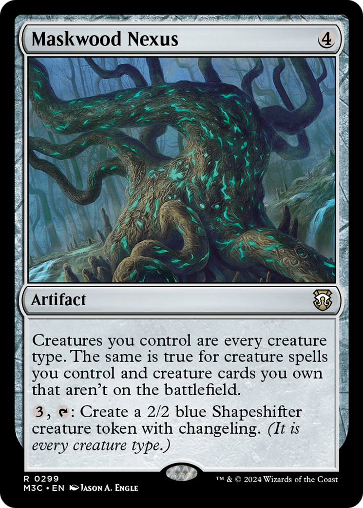 Maskwood Nexus (Ripple Foil) [Modern Horizons 3 Commander] | Silver Goblin