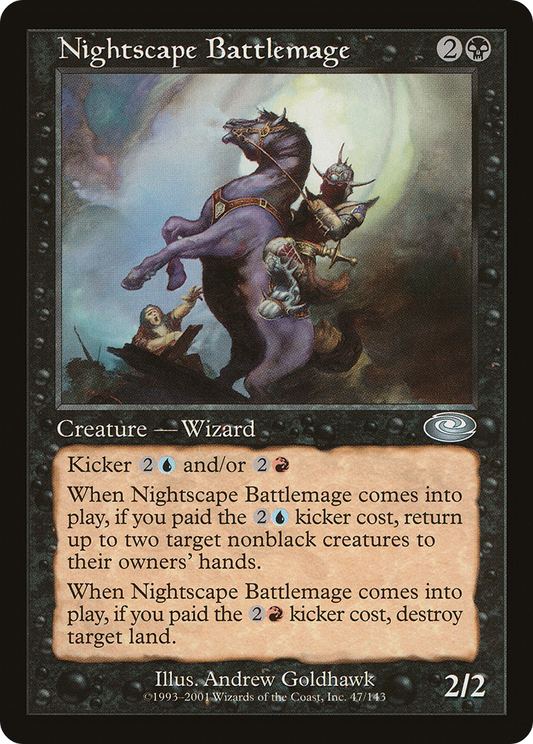 Nightscape Battlemage [Planeshift] Foil