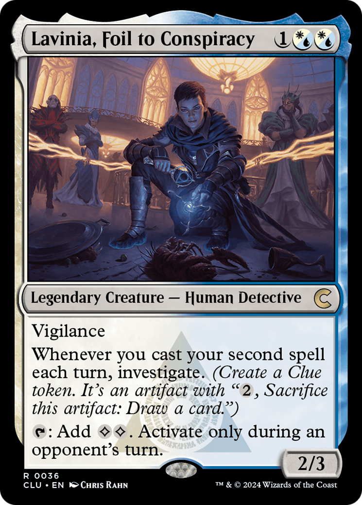 Lavinia, Foil to Conspiracy (036) - Ravnica: Clue Edition
