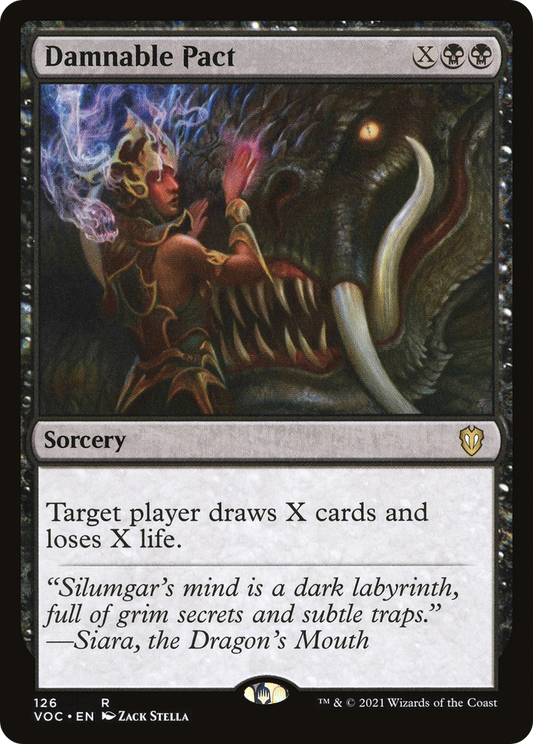 Damnable Pact [Innistrad: Crimson Vow Commander]