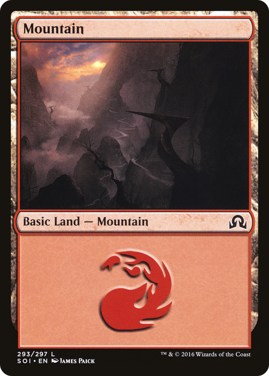 Mountain (293) [Shadows over Innistrad] Foil