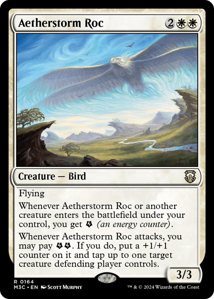 Aetherstorm Roc [Modern Horizons 3 Commander] | Silver Goblin