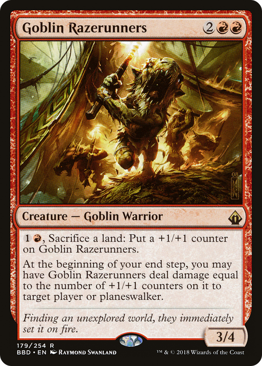 Goblin Razerunners [Battlebond] Foil