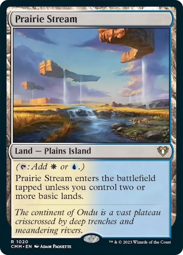 Prairie Stream [Commander Masters] | Silver Goblin