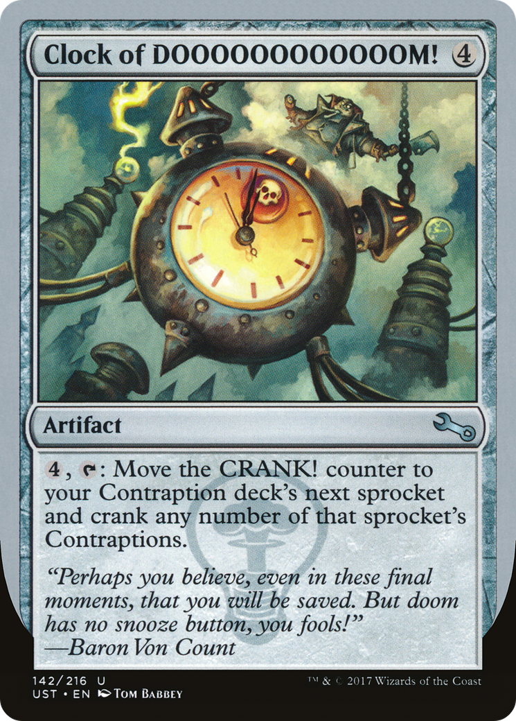 Clock of DOOOOOOOOOOOOM! [Unstable] Foil