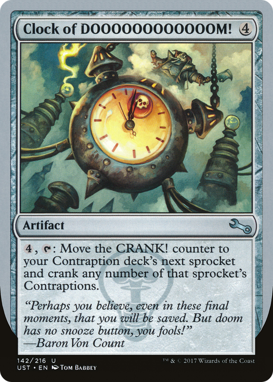 Clock of DOOOOOOOOOOOOM! [Unstable] Foil