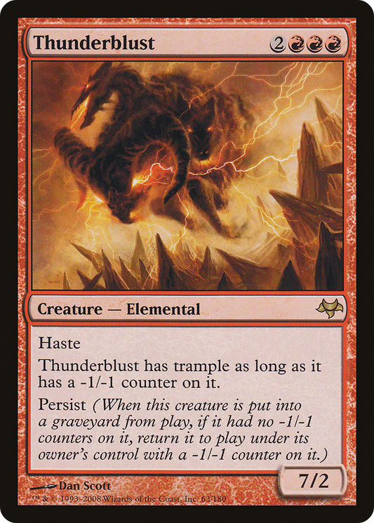 Thunderblust [Eventide] Foil