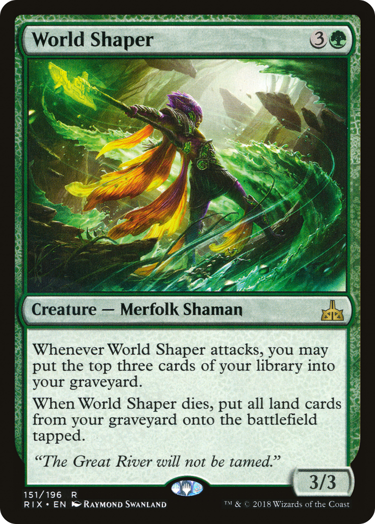 World Shaper [Rivals of Ixalan] | Silver Goblin