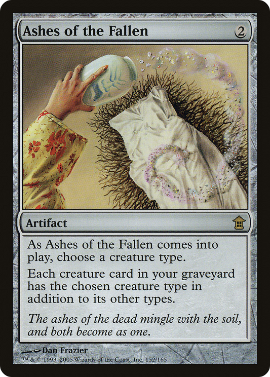 Ashes of the Fallen [Saviors of Kamigawa] Foil