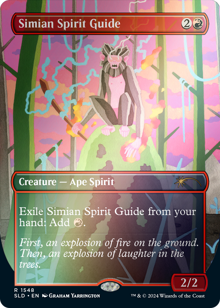 Simian Spirit Guide(Borderless) Foil (1548★)