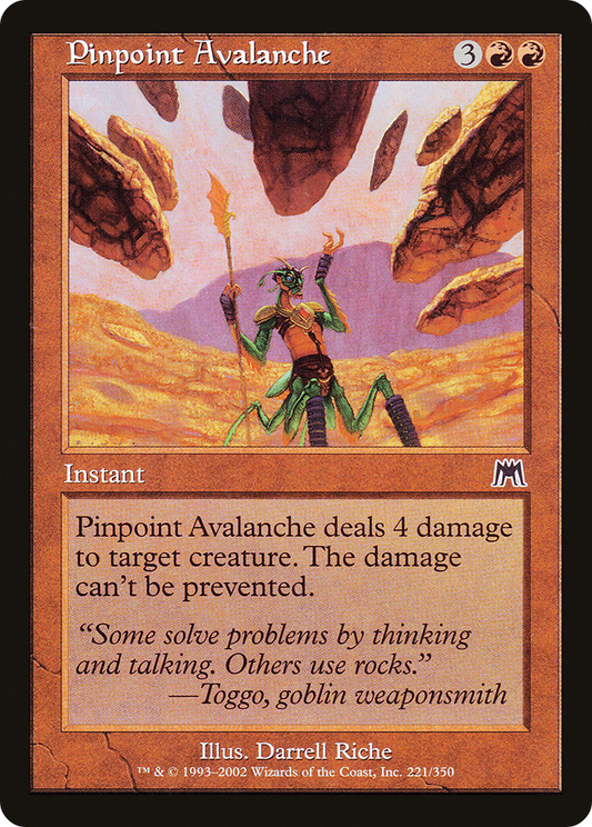 Pinpoint Avalanche [Onslaught] Foil
